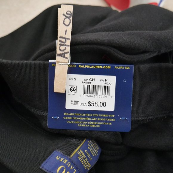 Polo Ralph Lauren Mens Lightweight Fleece Joggers Sweatpants Sizes S NWT - Picture 6 of 10